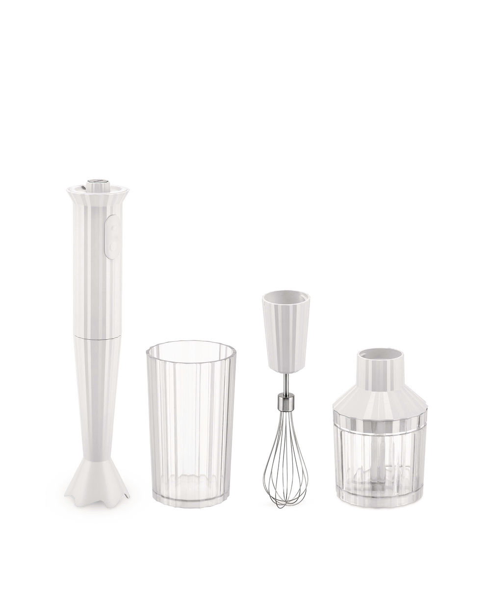 FRULLATORE IMMERSIONE PLISSE ACCESSORI BIANCO ALESSI